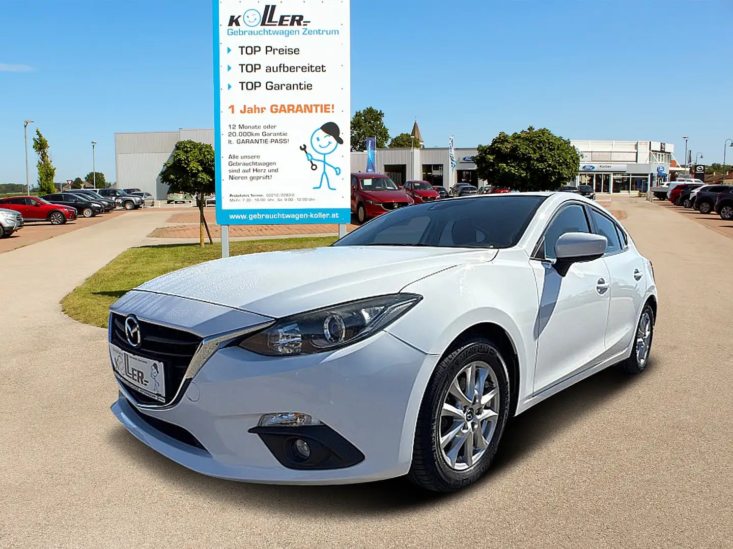 Mazda 3 Mazda3 Sport G100 Challenge Weiß - 1