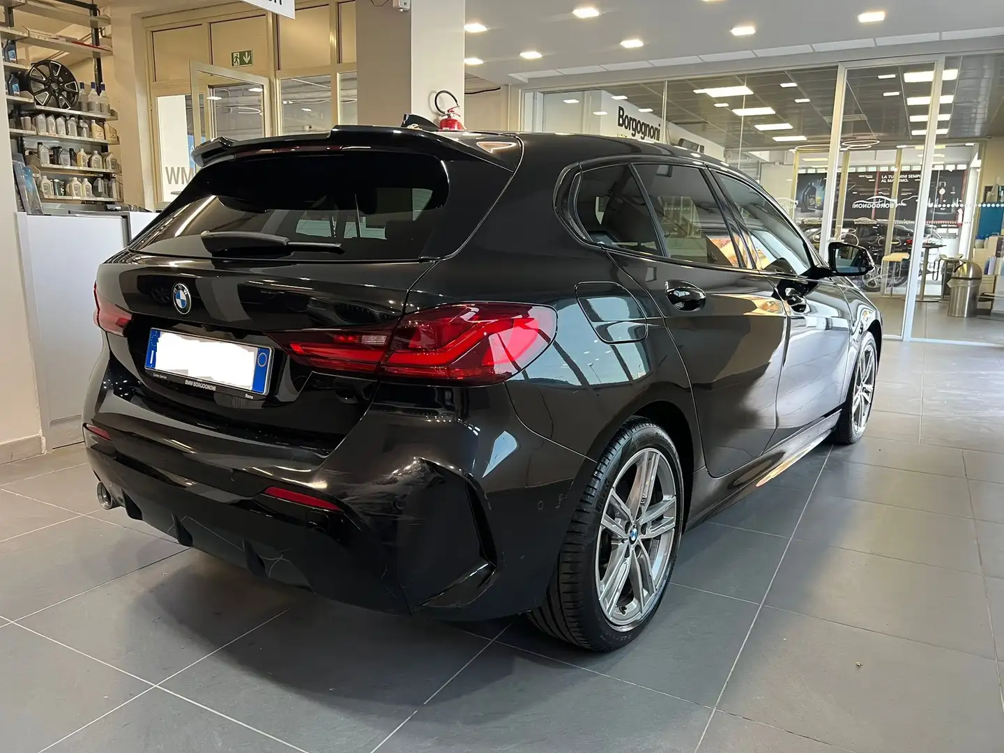 BMW 118 118i Msport 140cv auto Nero - 1