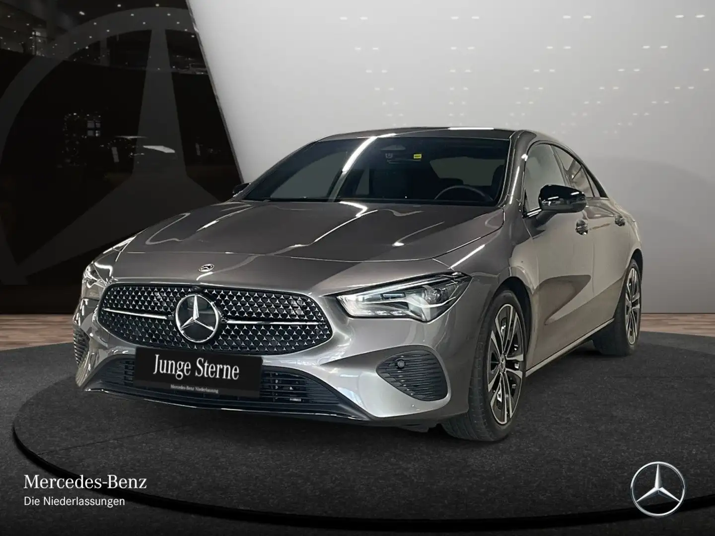 Mercedes-Benz CLA 180 PROGRESSIVE+NIGHT+360°+LED+STHZG+TOTW+7G Gris - 2