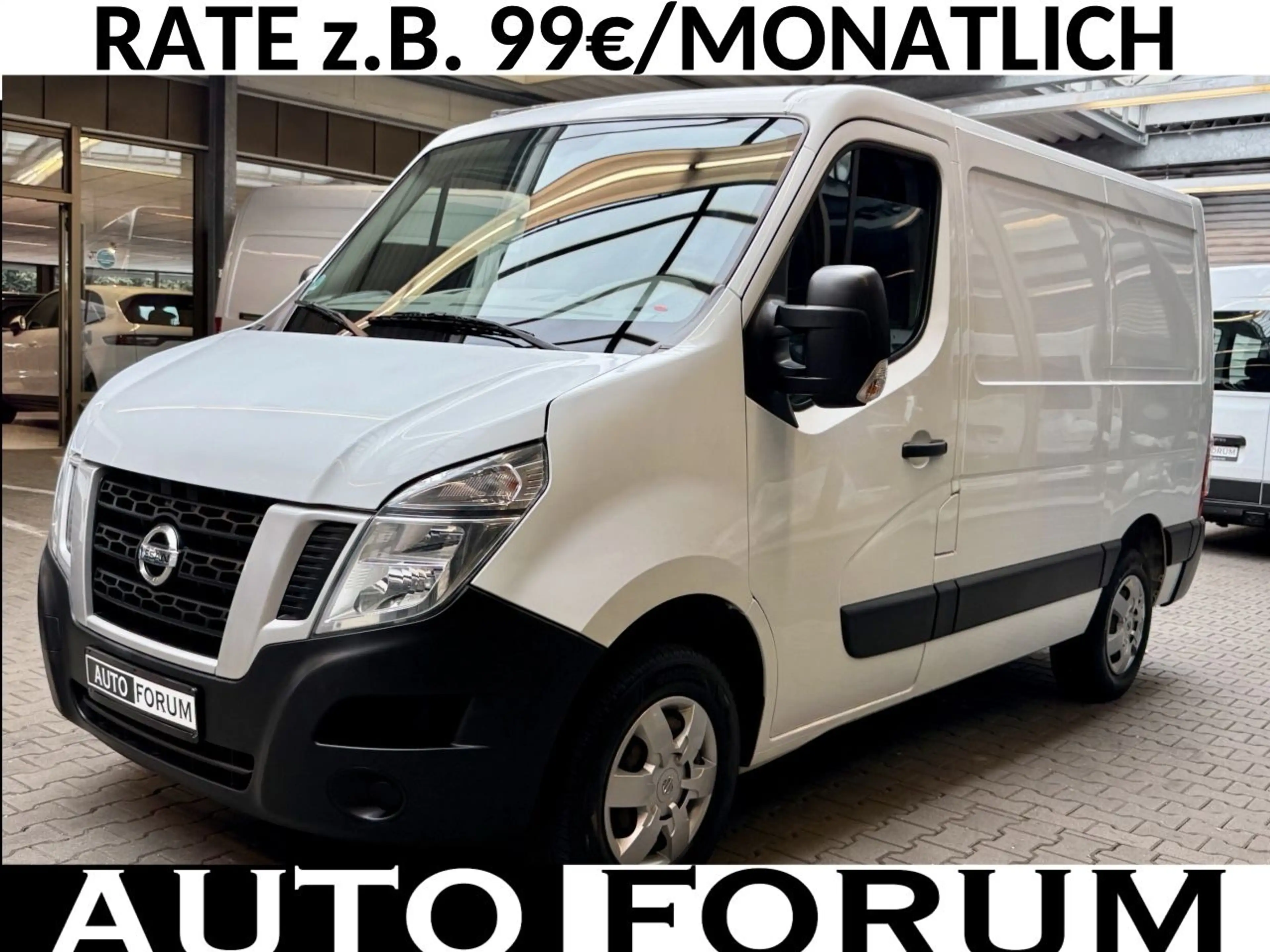 Nissan NV400 2.3 D L1H1 3,3t AHK KLIMA 3-SITZER USB