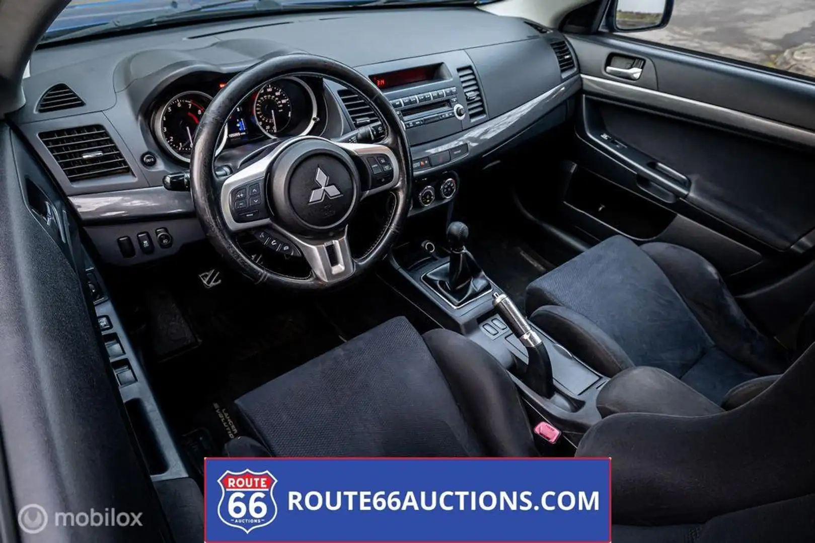 Mitsubishi Lancer Evolution X | 2011 | Route 66 Auctions Schwarz - 2