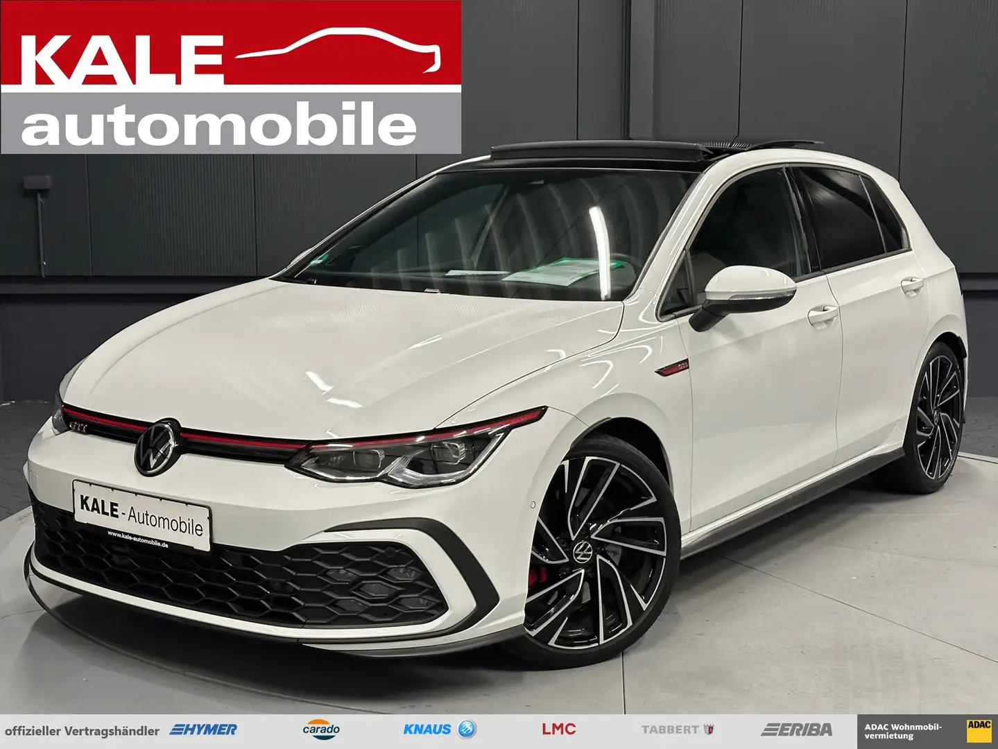 Volkswagen Golf GTI *19Zoll*PANORAMA*HeadUp*DCC*KAMERA*Harman/Kardon* Biały - 1