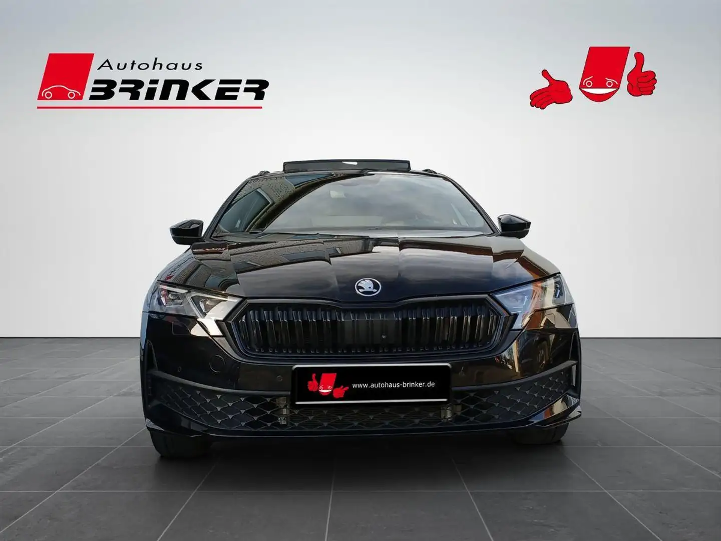 Skoda Octavia Combi Sportline 2.0 TDI DSG LED Navi HuD Schwarz - 2