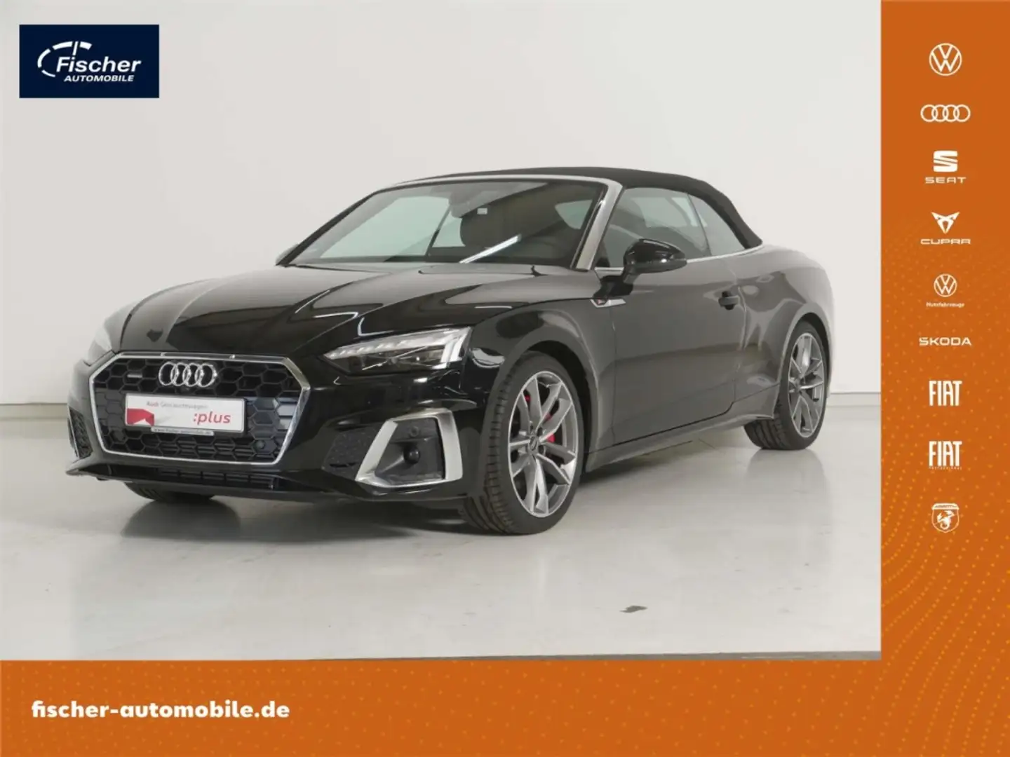 Audi A5 Cabriolet 45 TFSI quattro S line LP: 92.440,- /B&O Schwarz - 1
