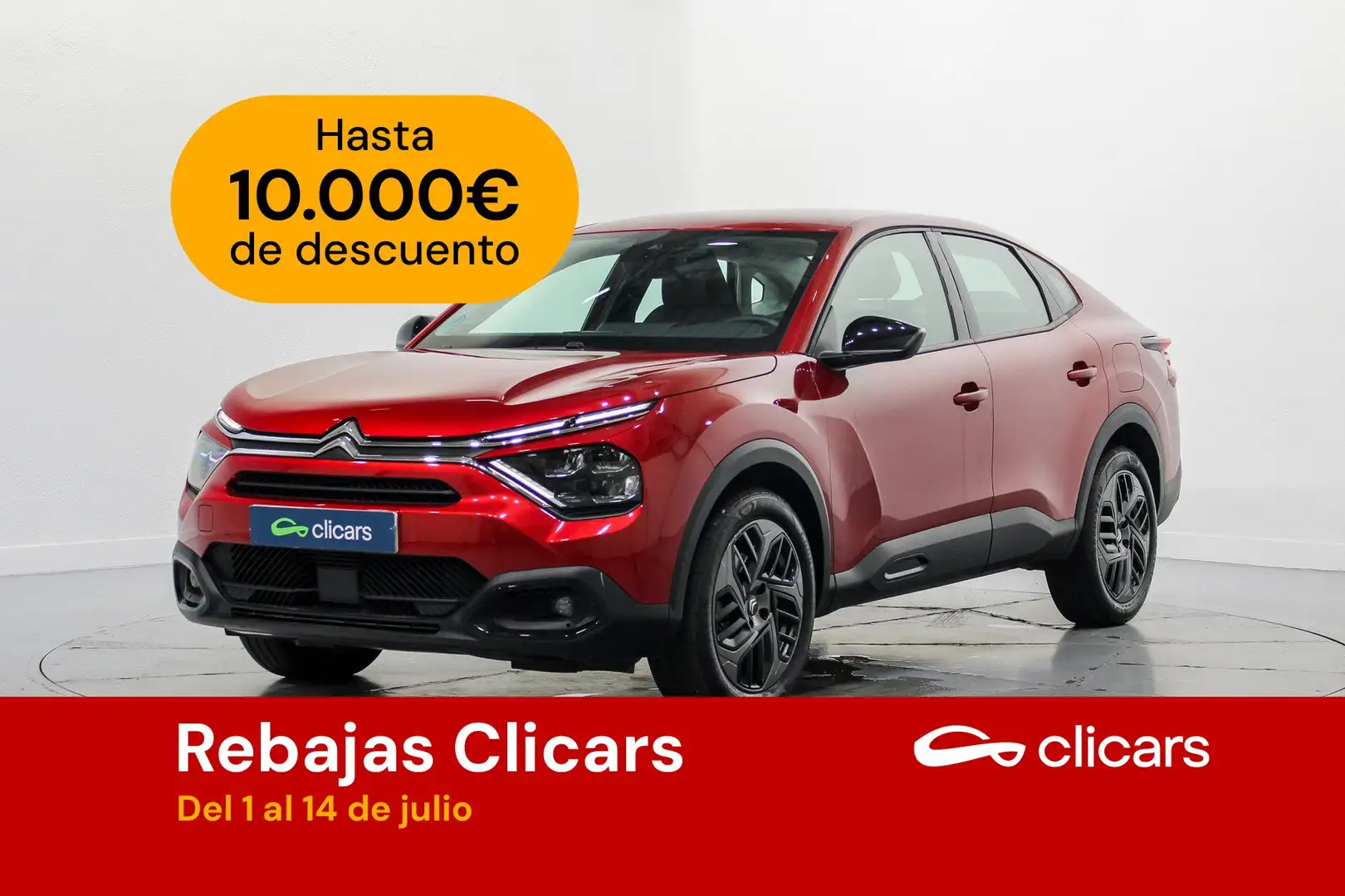 Citroen C4 X Hybrid Plus eDSC6 136 Rojo - 1