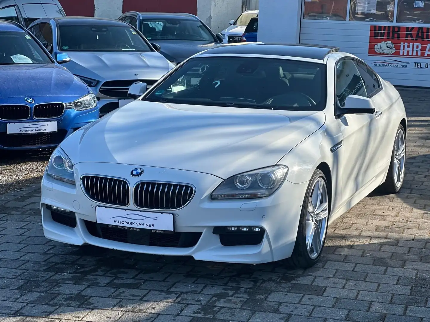 BMW 640 d xDrive/M-PAKET/PANO/SOFT/HEAD-UP Blanc - 2