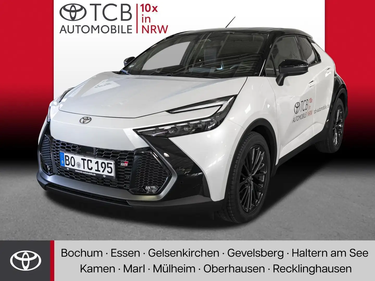 Toyota C-HR 2.0 GR Sport Premiere NAVI SHZ PDC 4x4 Weiß - 1