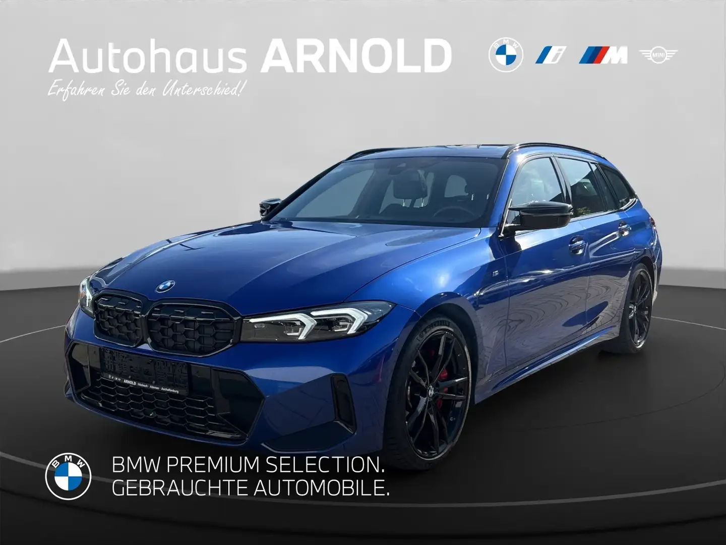 BMW 340 M340i xDrive Touring Pano.Dach Komfortzugang Sitzh Blau - 1