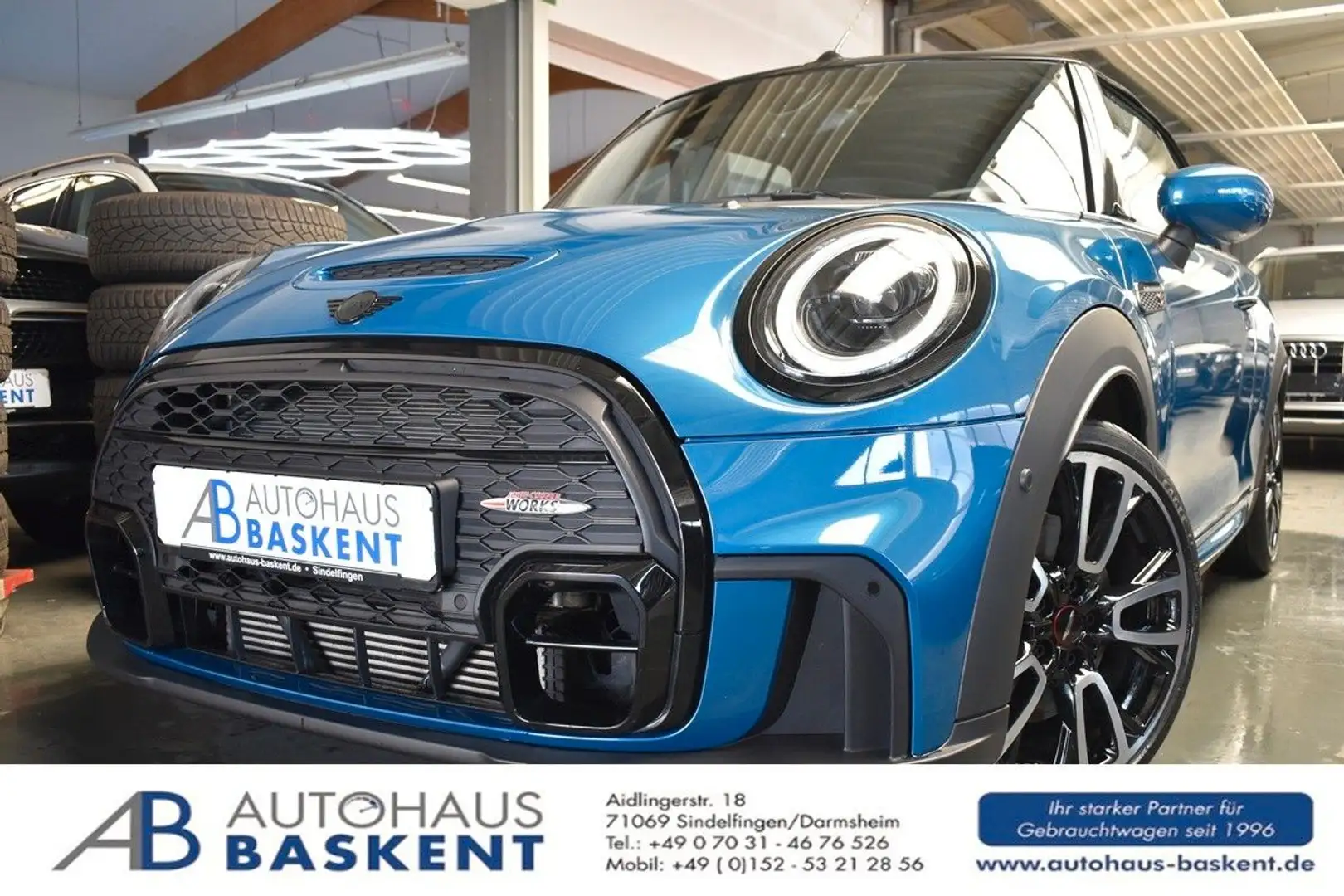 MINI Cooper S Cabrio Cooper S John Cooper Works Trim Blau - 1