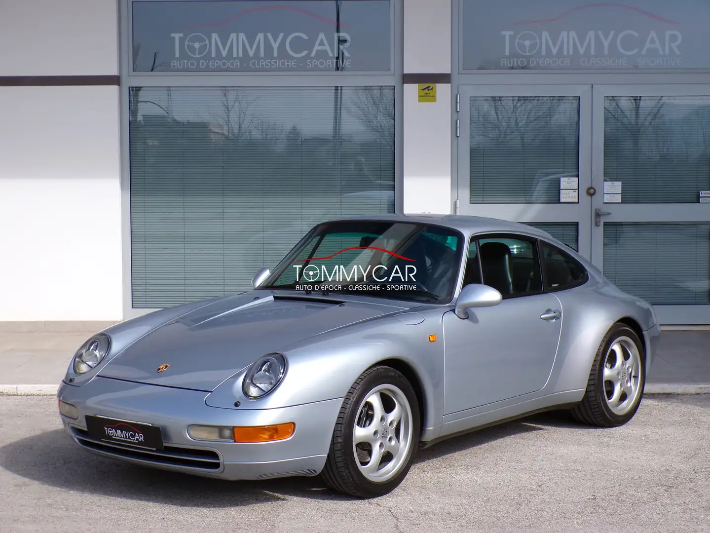 Porsche 993 911 Carrera 2 Coupé Manuale C07 Tagliandi CP Ezüst - 1