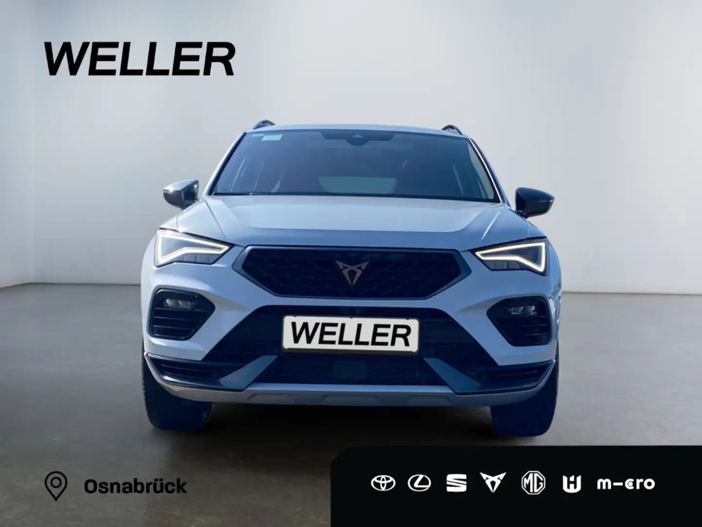 CUPRA Ateca 2.0 TSI 4Drive *AHK*Brembo*Leder*Pano*Beats* Weiß - 2