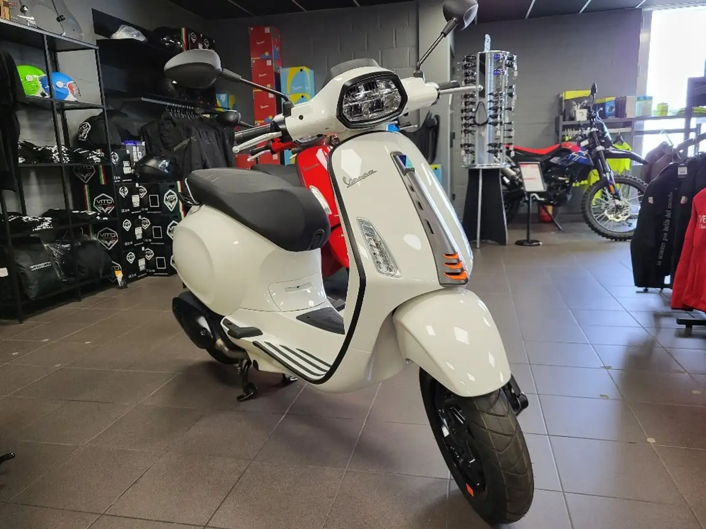 Vespa Sprint S 125 New Primavera Alb - 1