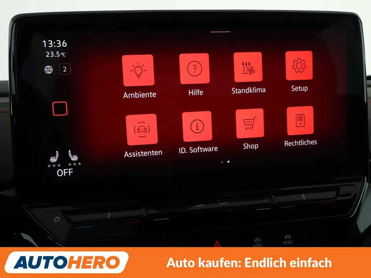 Volkswagen ID.5 electric drive 220 kW GTX 4Motion Aut.*LED*ACC*, миниатюра 23