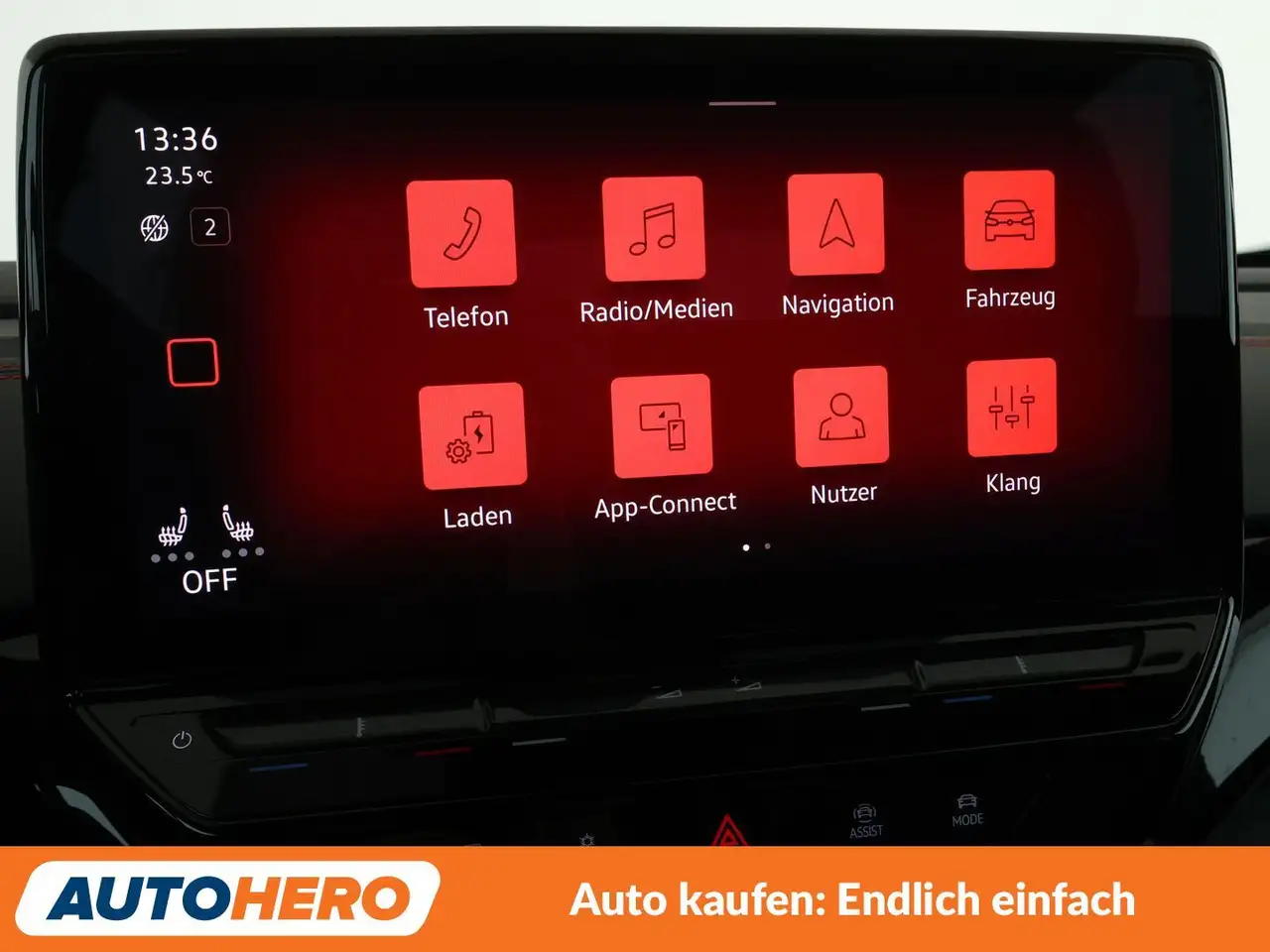Volkswagen ID.5 electric drive 220 kW GTX 4Motion Aut.*LED*ACC*, миниатюра 22