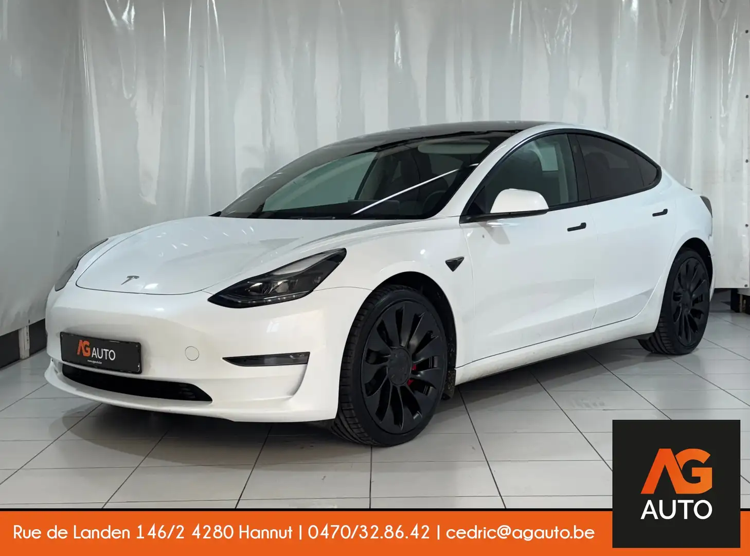 Tesla Model 3 * Performance * Cuir noir * Autopilot Wit - 1