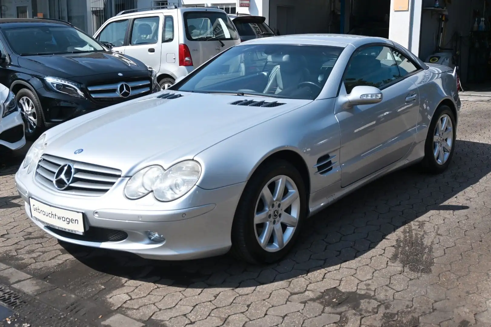 Mercedes-Benz SL 500 *1.Hand*Comand*Deutsches Fahrzeug*HU neu Argintiu - 1