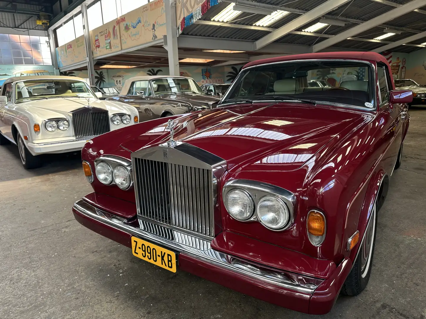 Rolls-Royce Corniche 6.8 II Convertible Roşu - 1