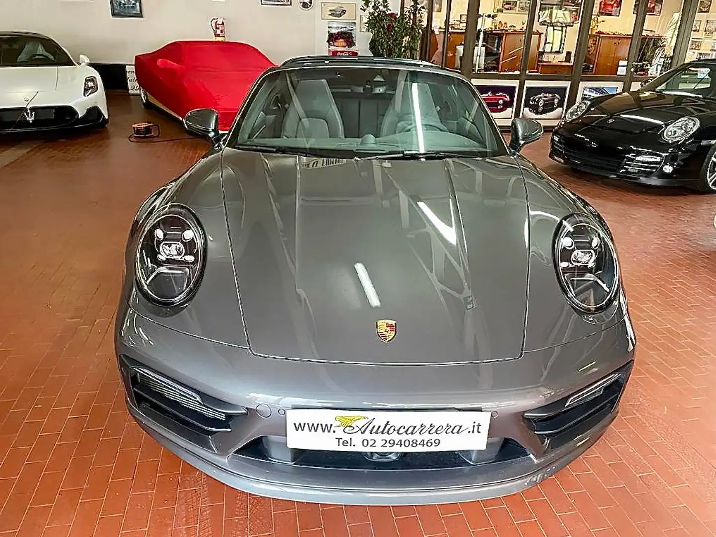Porsche 992 911 3.0 Carrera 4S TARGA PDCC+LIFT SYST+ASS STER Grigio - 2