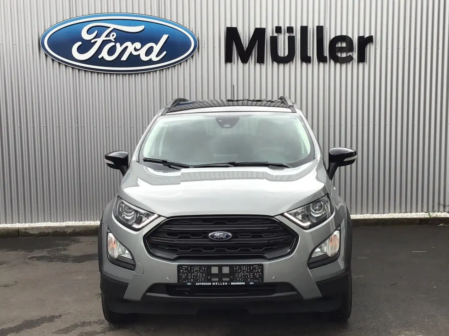 Ford EcoSport 1,0 l EcoBoost 92 kW (125 PS) 5T B Active Silber - 2