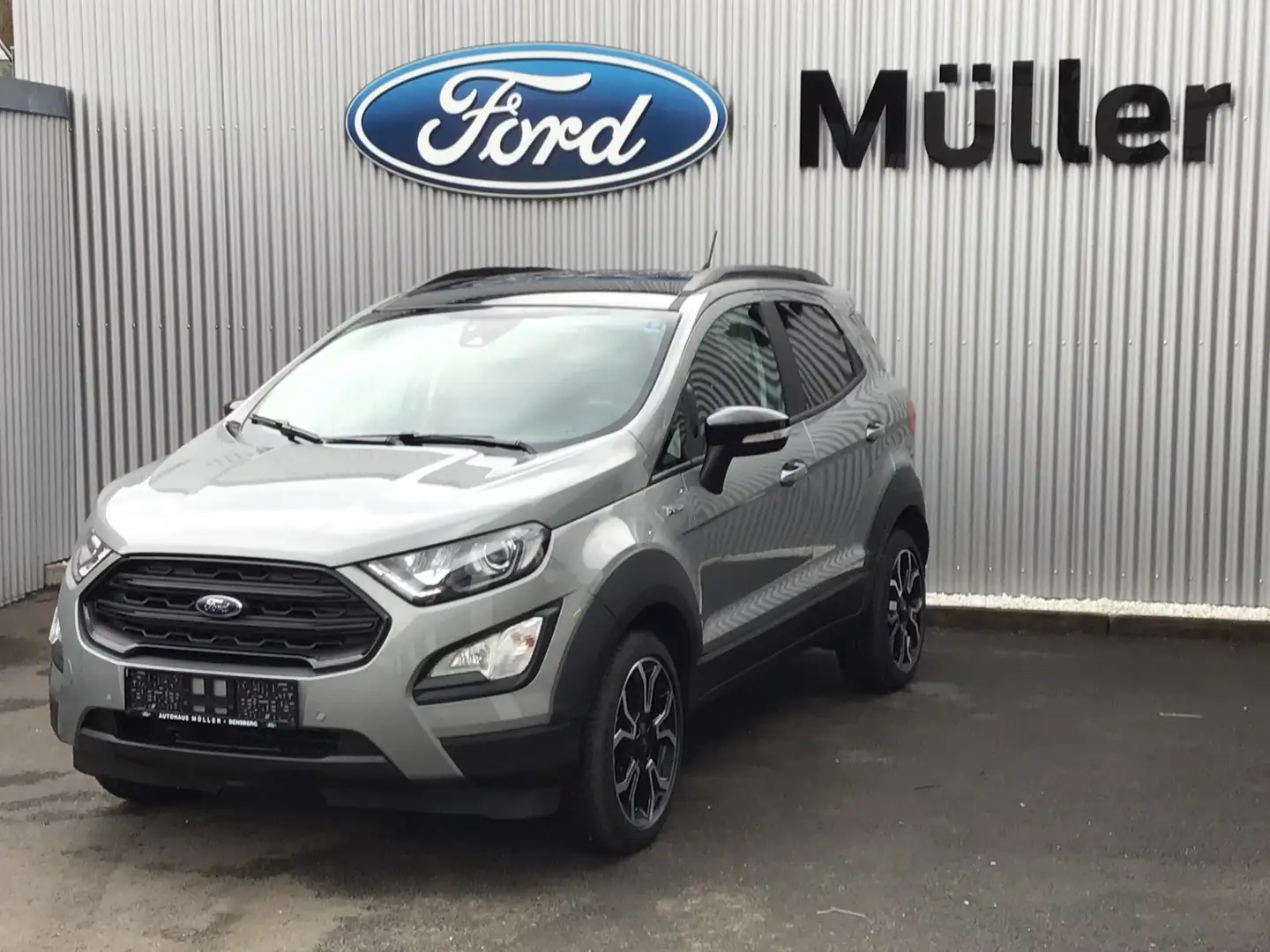 Ford EcoSport 1,0 l EcoBoost 92 kW (125 PS) 5T B Active Silber - 1