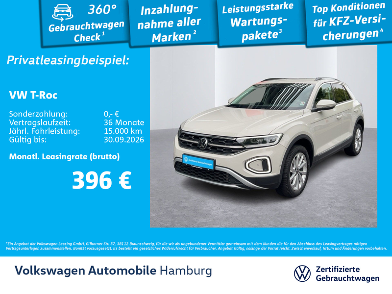 Volkswagen T-Roc Style 1.5 TSI DSG Navi Einparkhilfekamera — photo 2