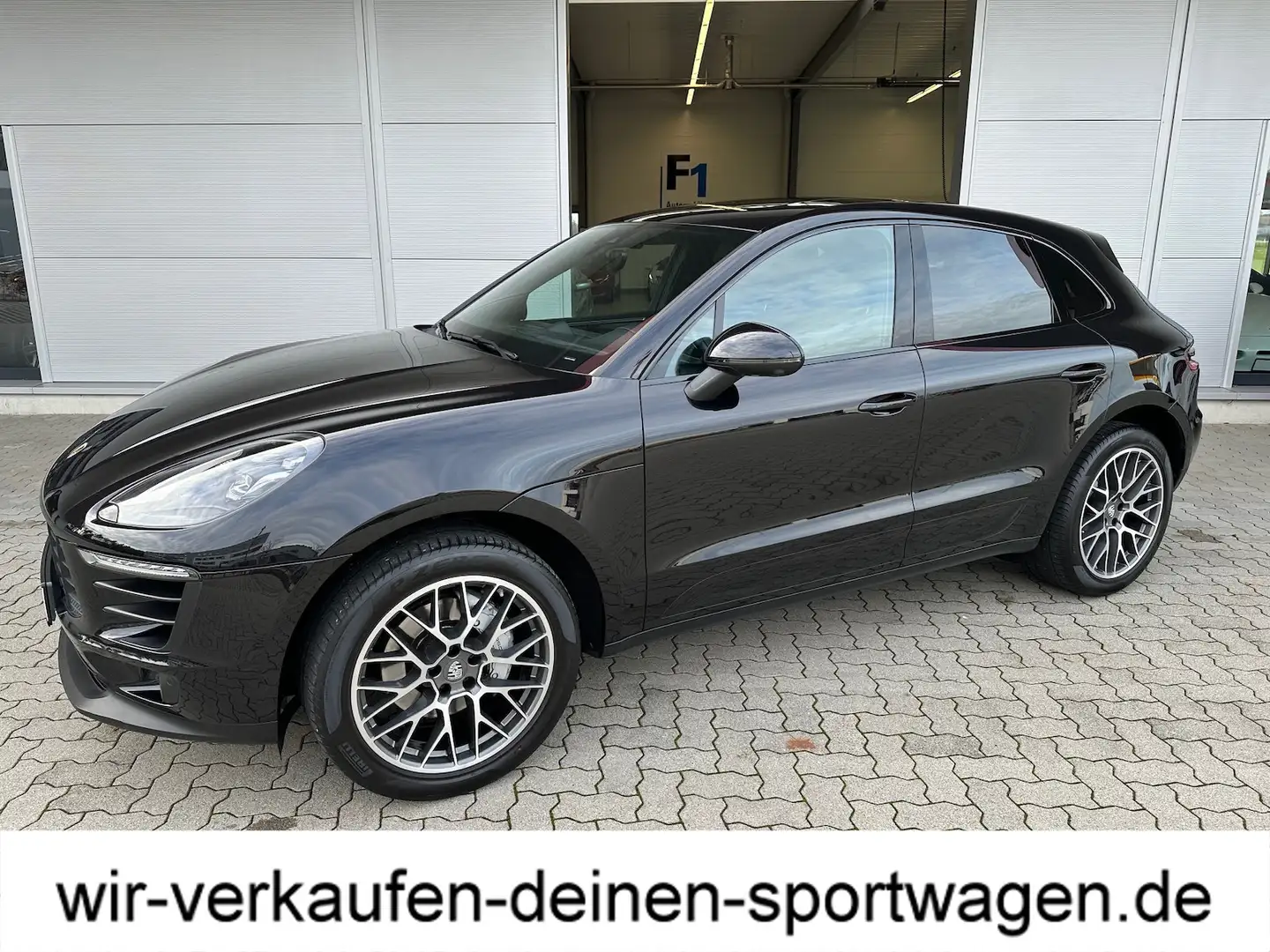 Porsche Macan S PDLS+ PASM Chrono Sport-Abgas Approved top Zusta Schwarz - 2