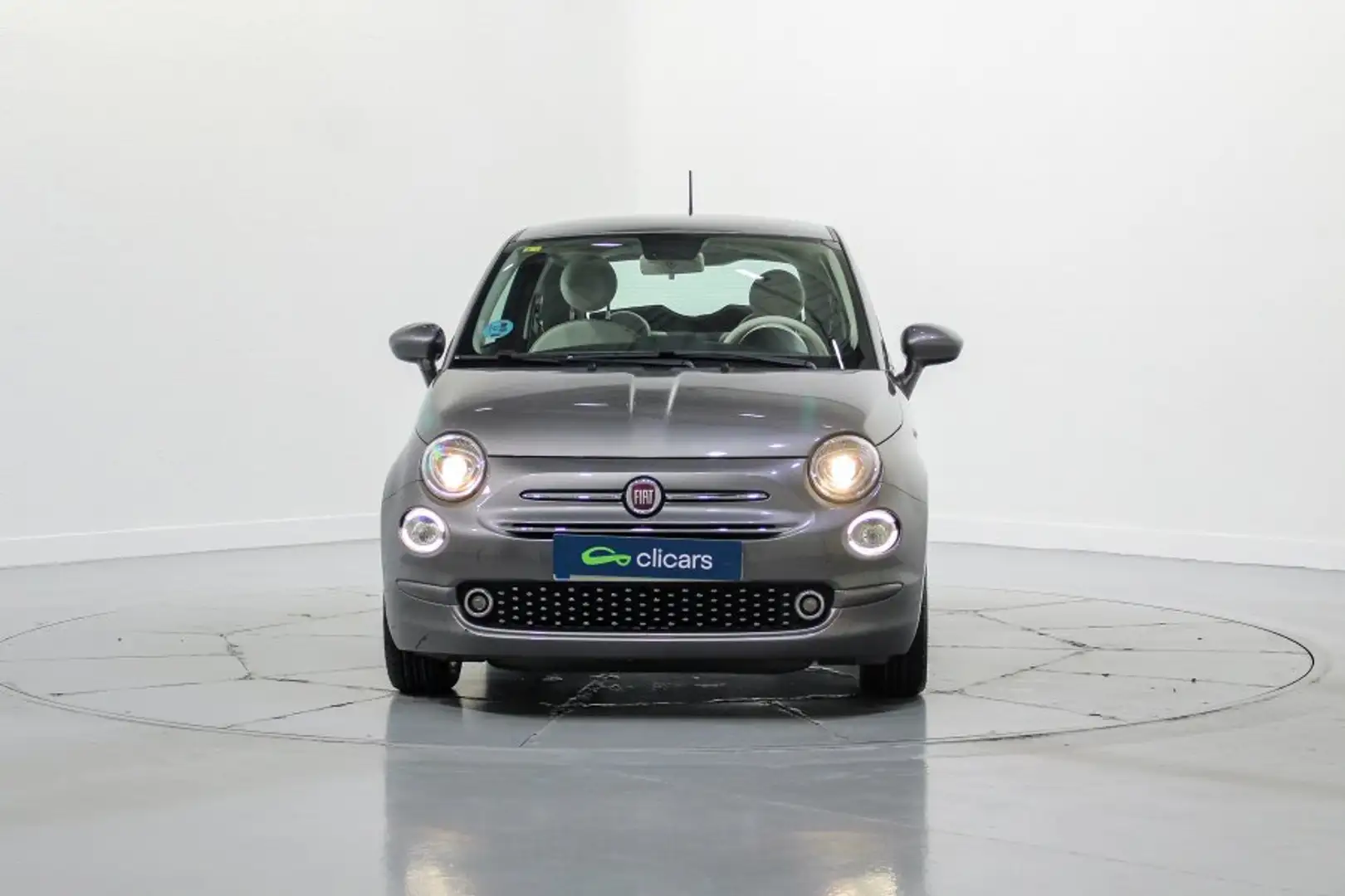 Fiat 500 1.2 Lounge Gris - 2