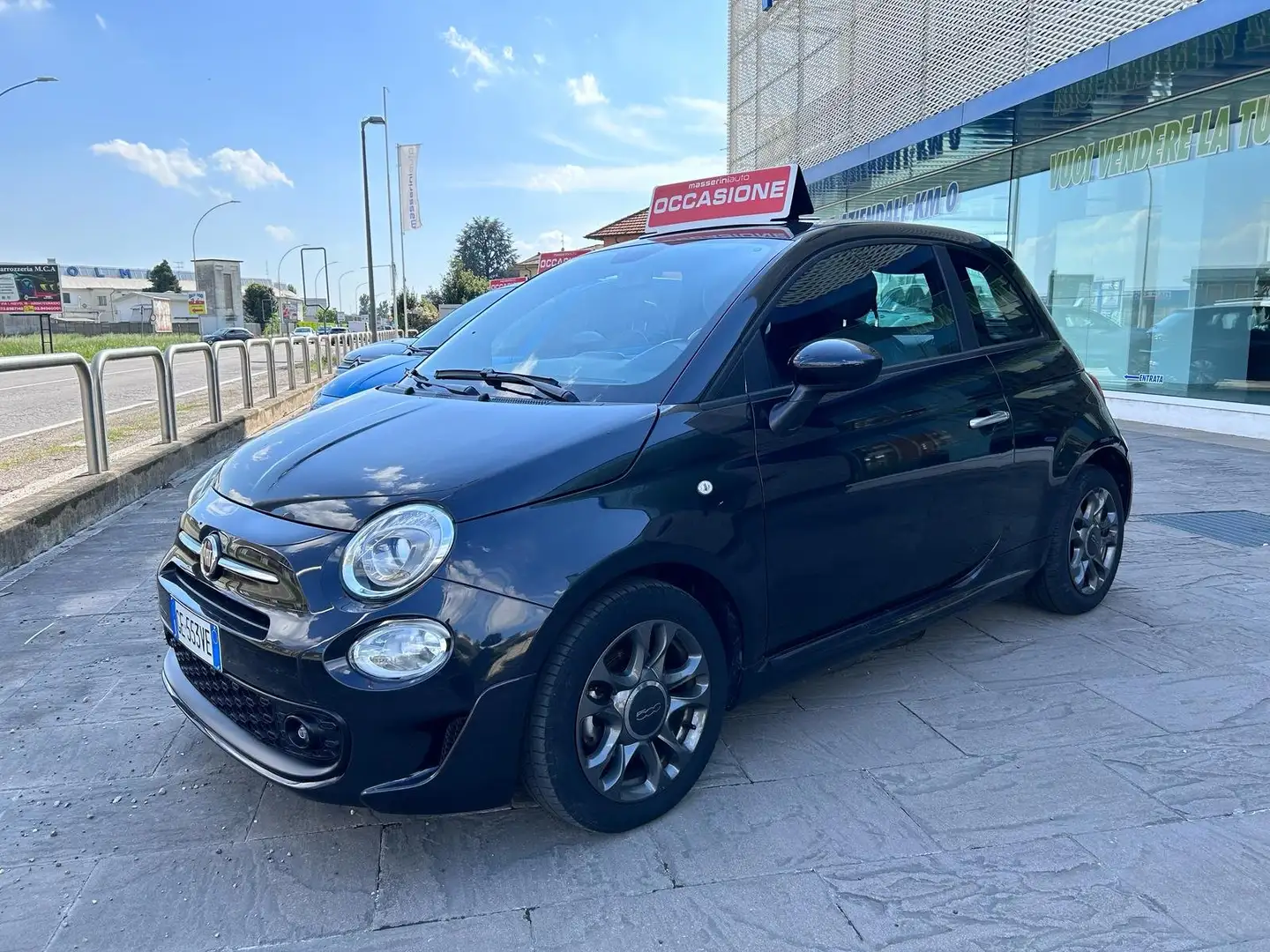 Fiat 500 500 1.0 hybrid CONNECT 70cv Noir - 1