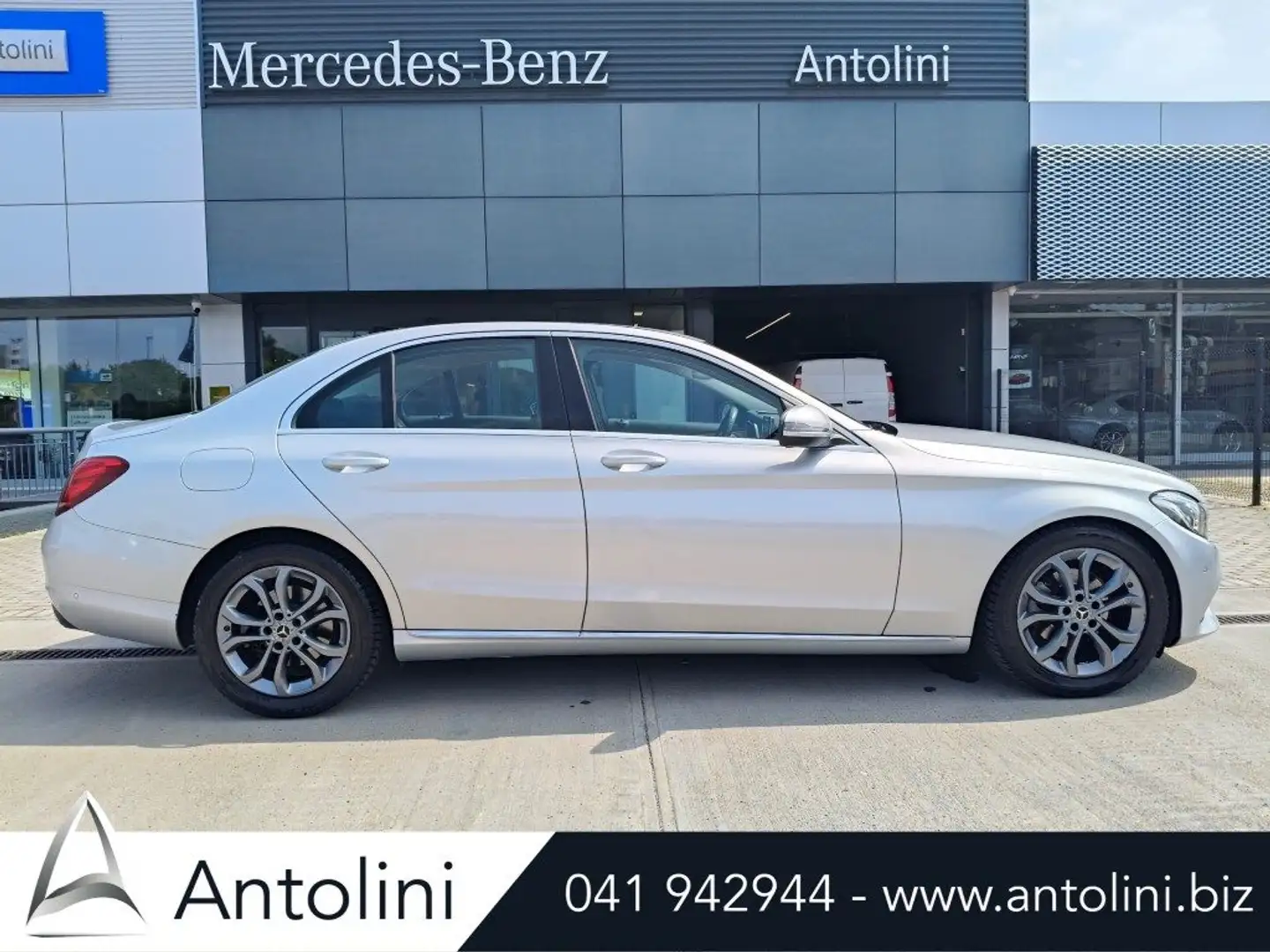 Mercedes-Benz C 200 d Auto Sport Argent - 1