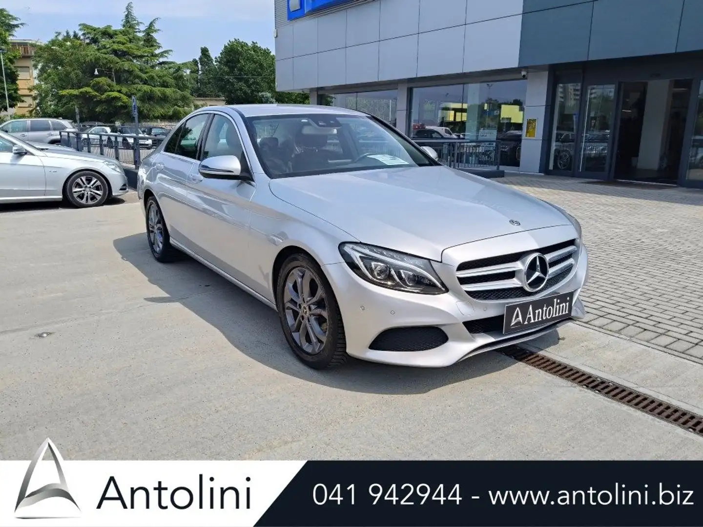 Mercedes-Benz C 200 d Auto Sport Argent - 2