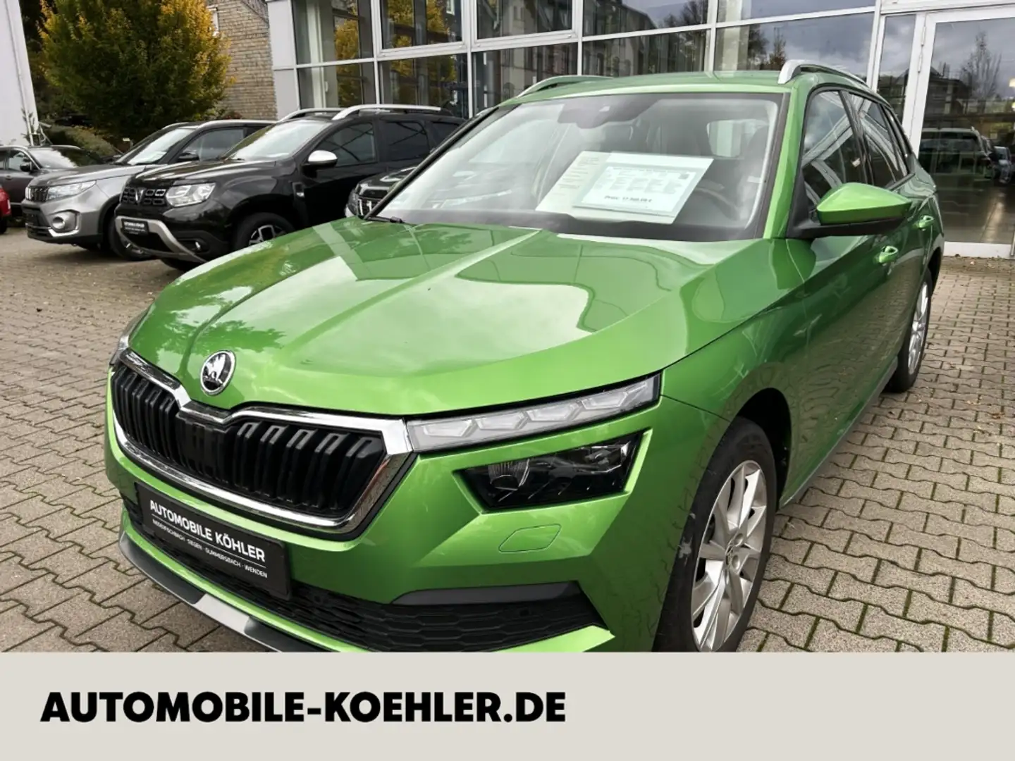 Skoda Kamiq 1.0 Style Navi Digitales Cockpit LED Kurvenlicht S Grün - 1