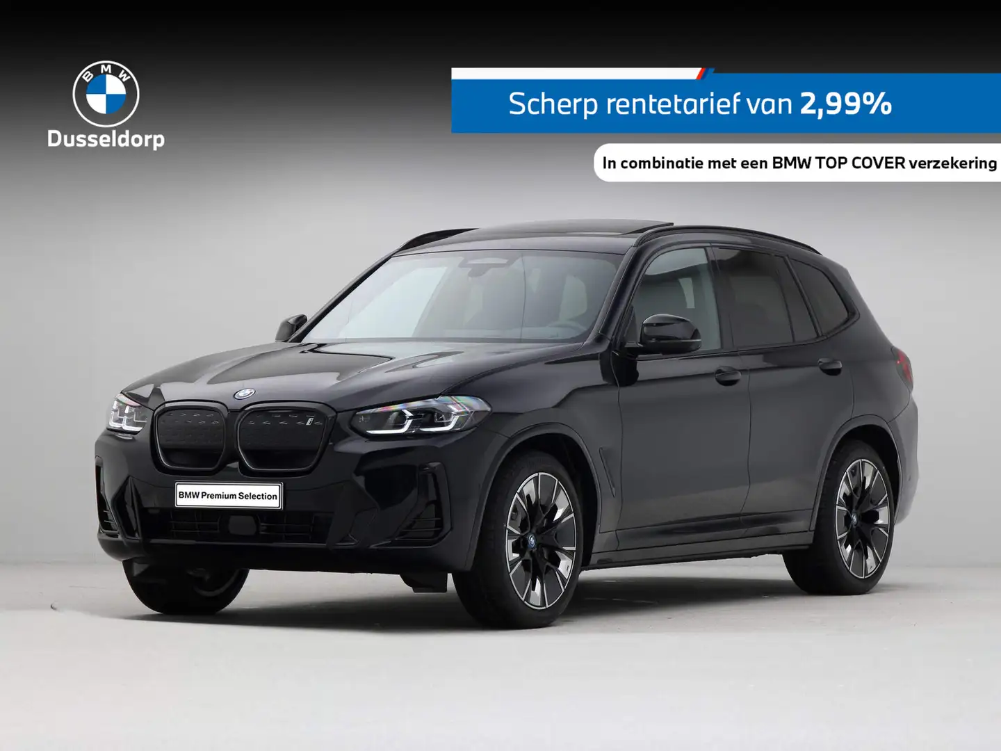 BMW iX3 High Executive 80 kWh Zwart - 1
