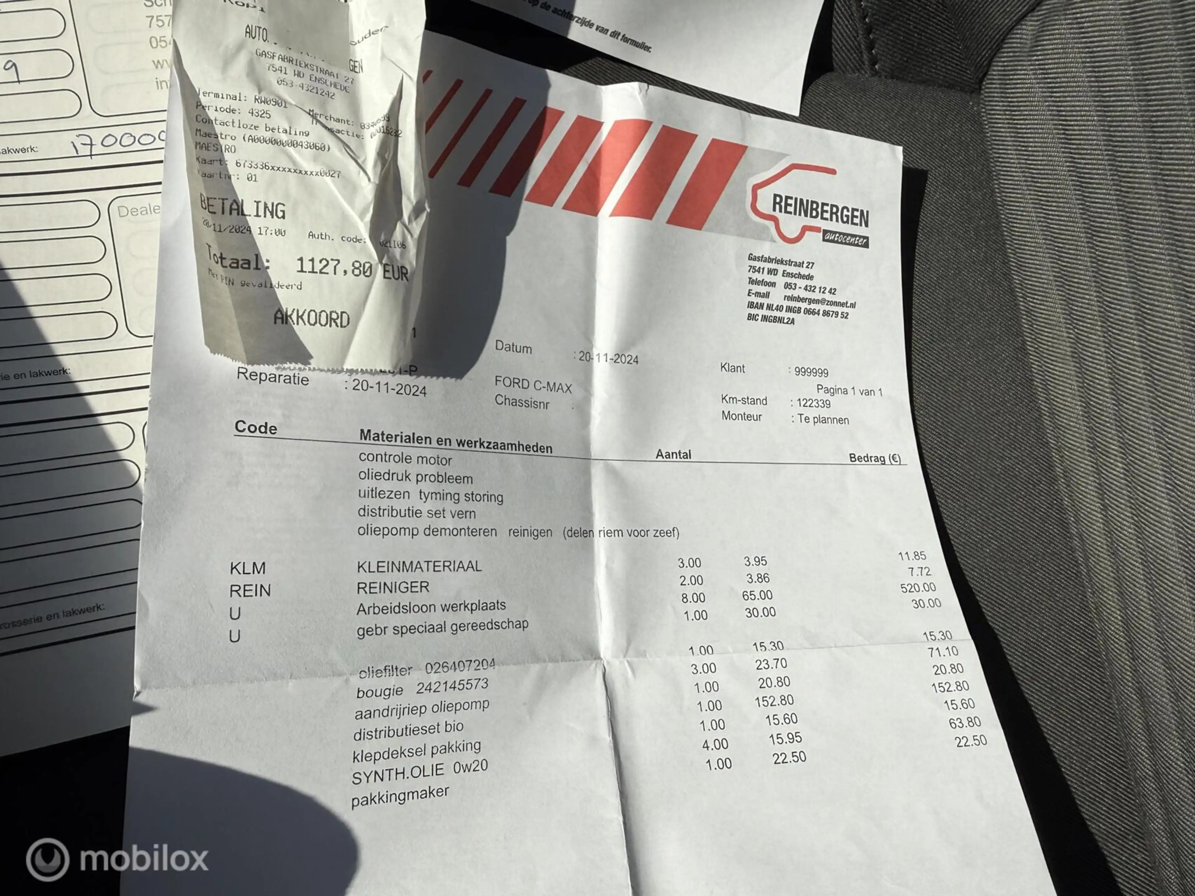 Ford C-Max 1.0 Titanium 2015 | DB Riem VV | Pano | Luxe Uitv — photo 12