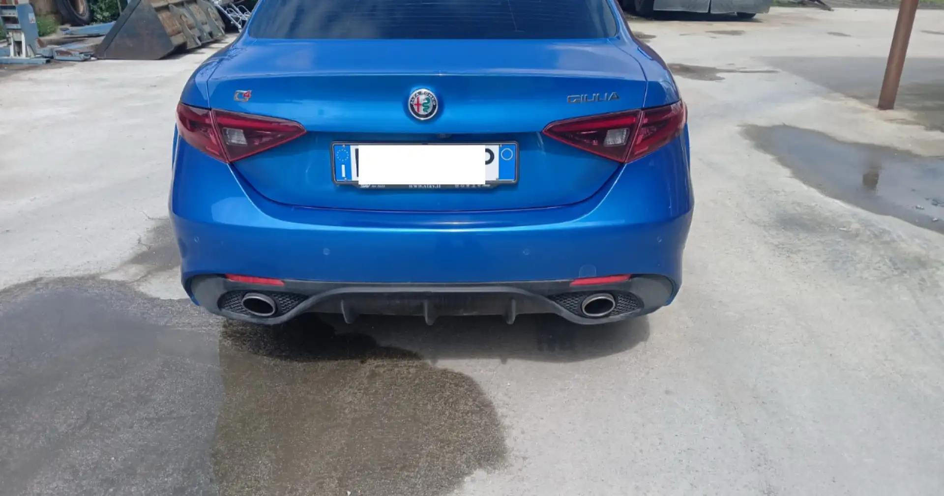 Alfa Romeo Giulia 2.2 t Veloce Q4 210cv awd auto Blue - 2