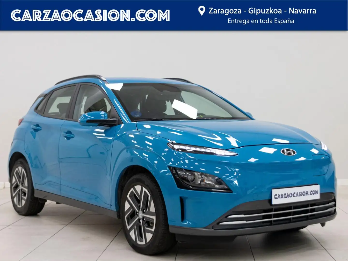 Hyundai KONA EV Maxx 100kW Azul - 1