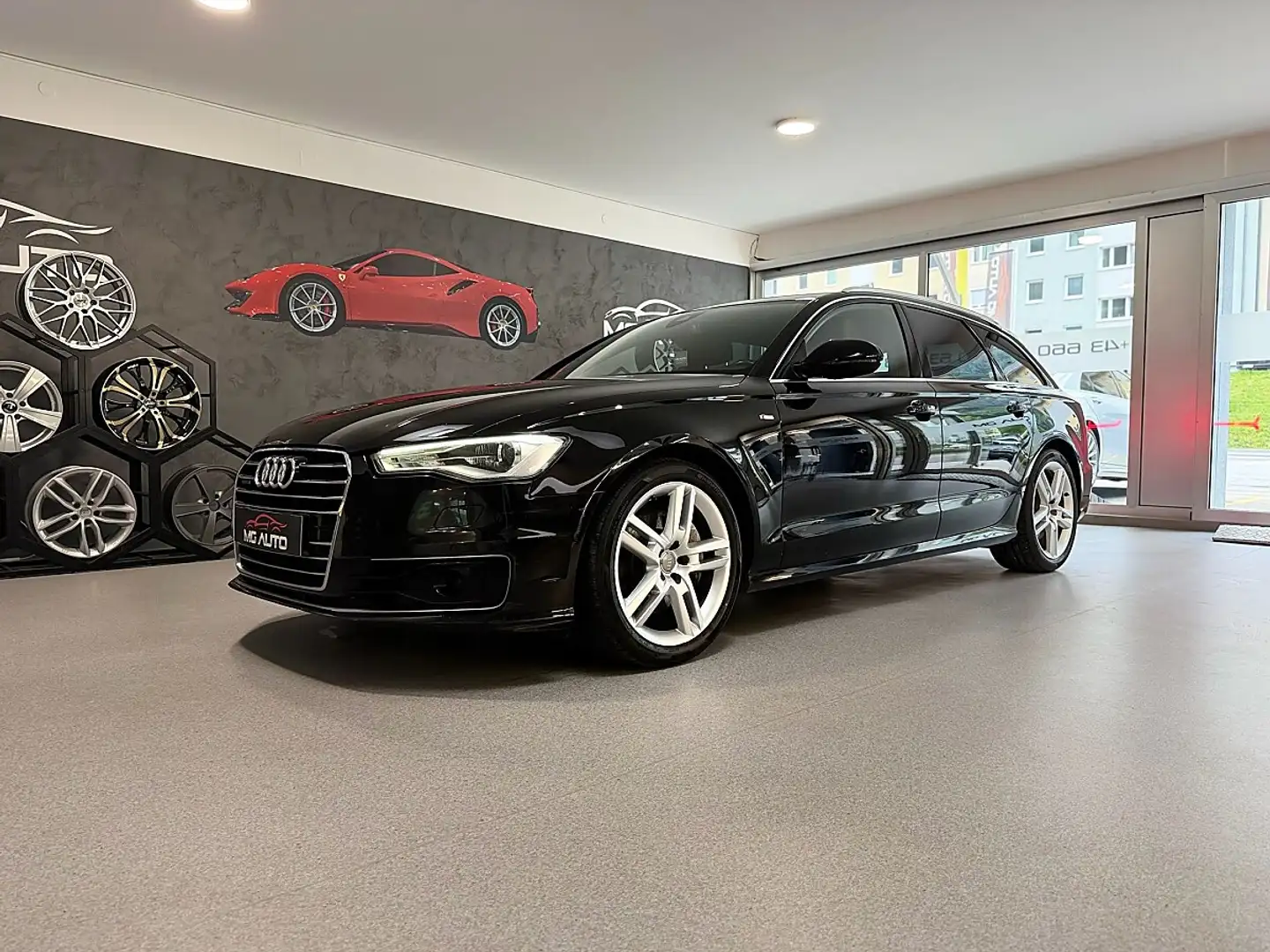 Audi A6 3.0 TDI QUATTRO 3x S-LINE Schwarz - 1