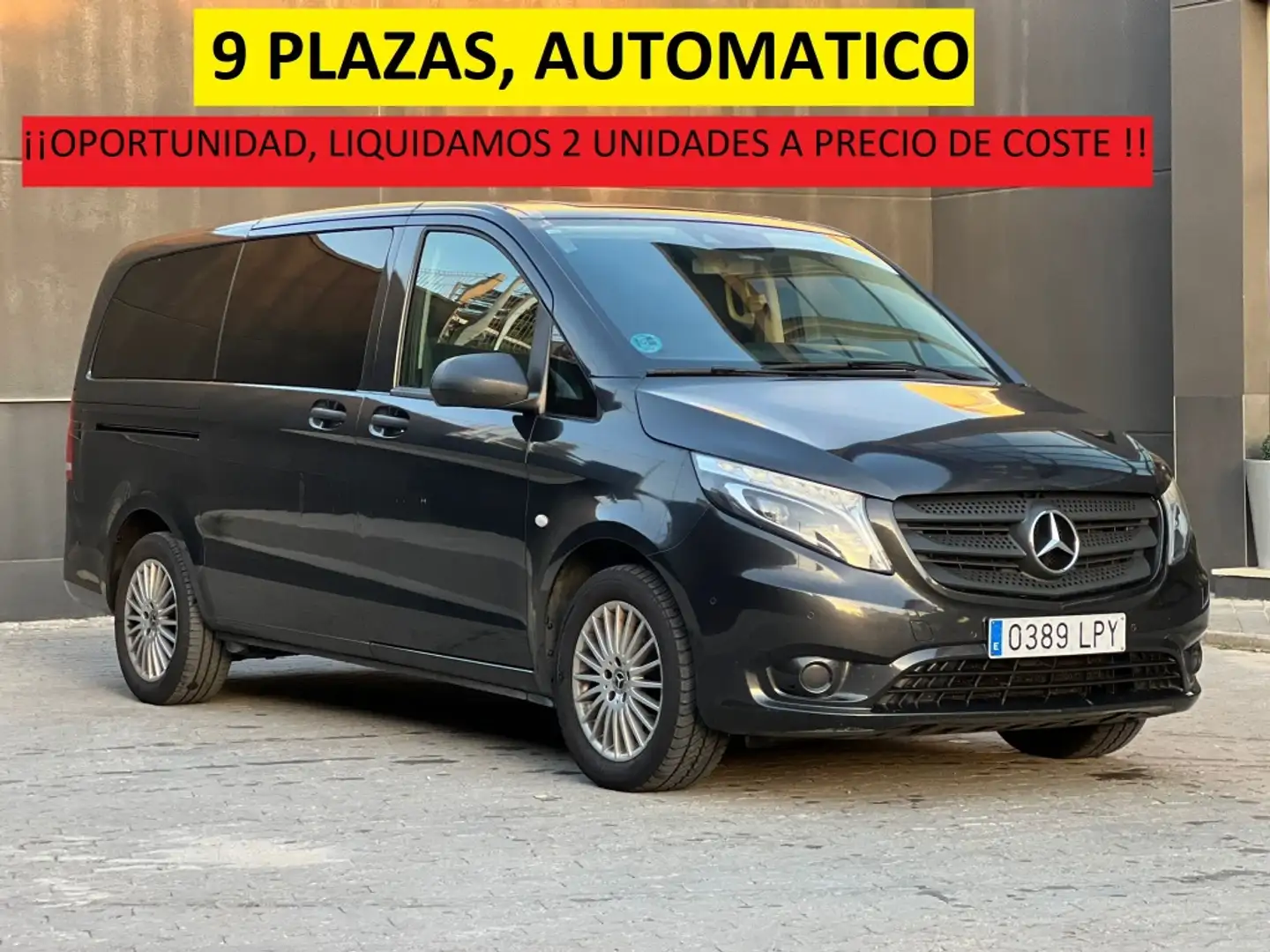 Mercedes-Benz Vito Mixto 116CDI Larga 9G-Tronic Gris - 1