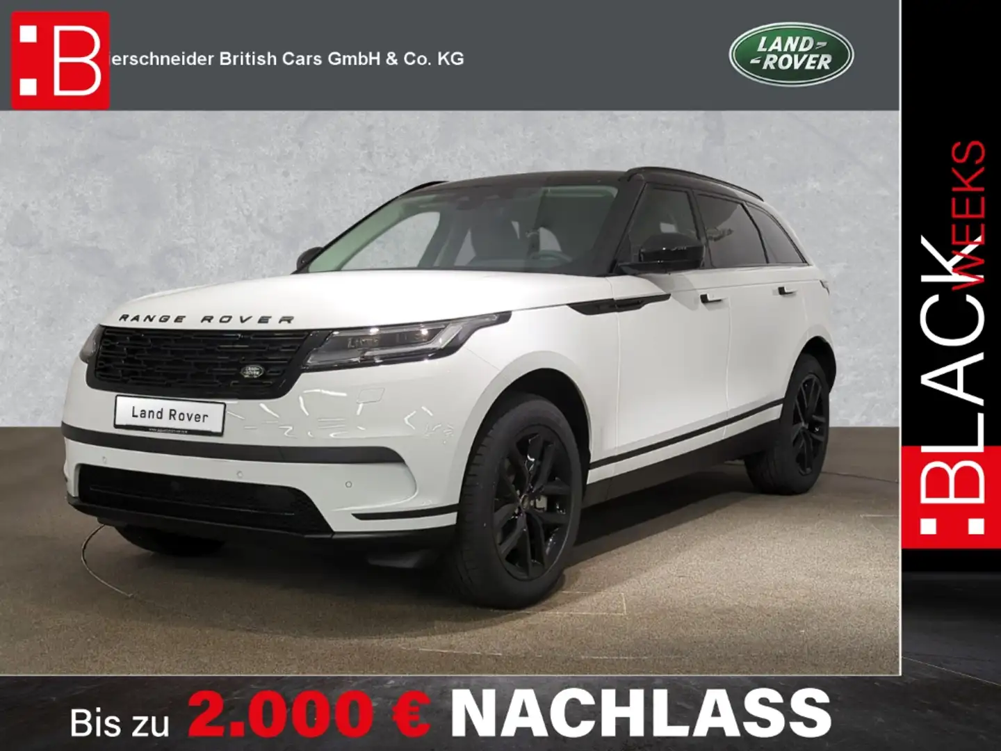 Land Rover Range Rover Velar D200 S ab 599 EUR M., 36 10, Blanc - 1