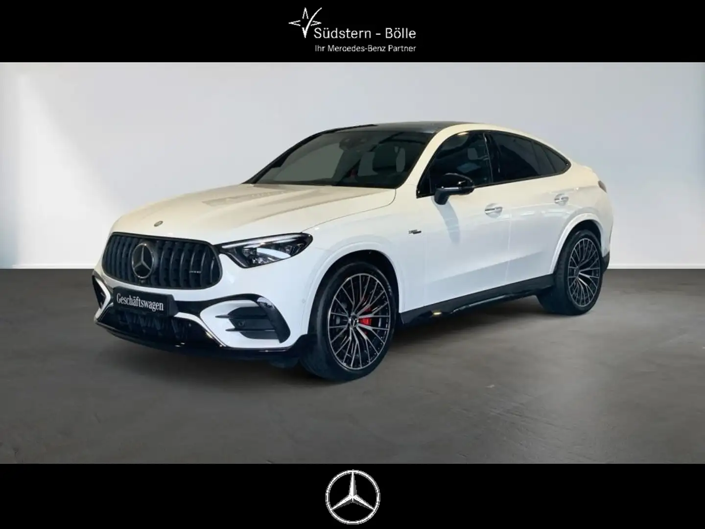 Mercedes-Benz GLC 43 AMG 4M Coupe +DISTRO+MEMORY+NAVI+SHZ+MBUX Blanco - 1