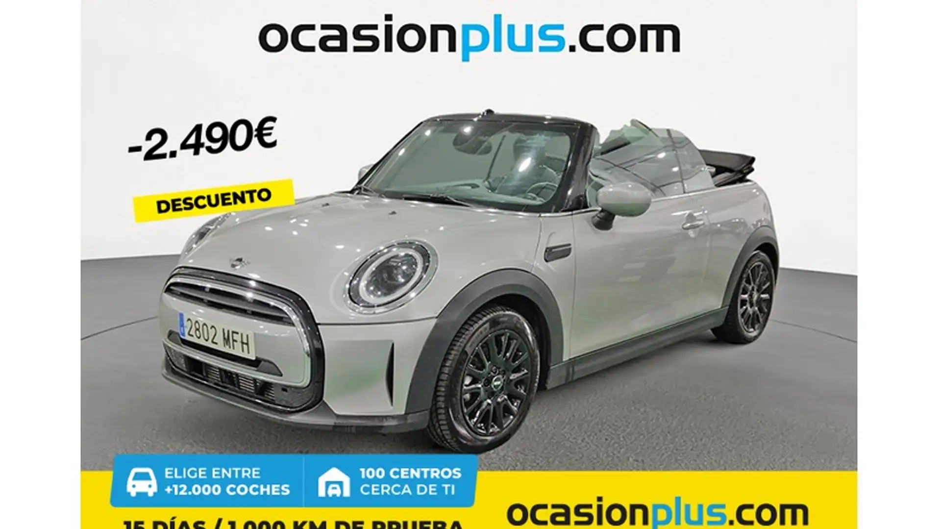 MINI Cooper Cabrio Aut. Plateado - 1