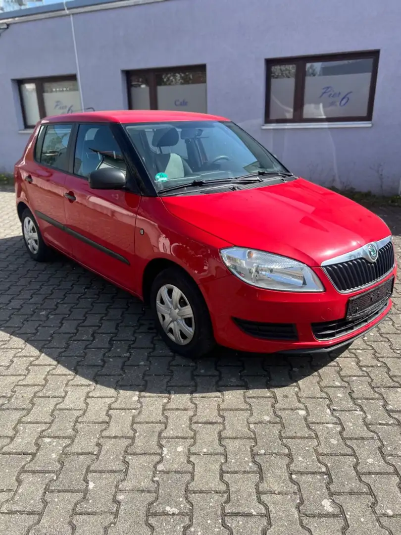 Skoda Fabia Classic 2Hand Klima SHeft S+HU Neu Rot - 1