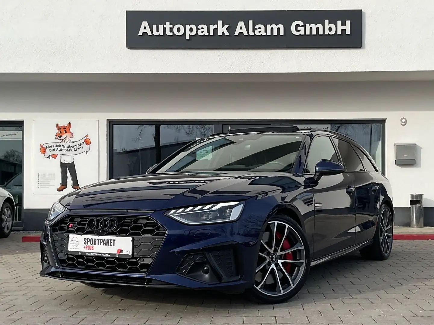 Audi S4 Av 3.0 TDI quattro ACC Matrix Pano ViCo Optik Blau - 1