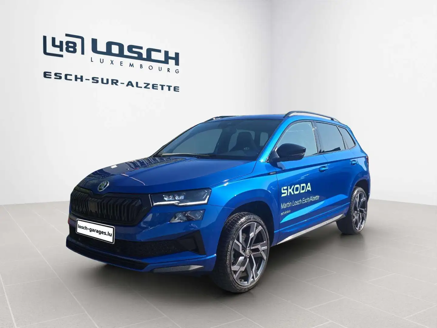 Skoda Karoq Sportline Bleu - 1
