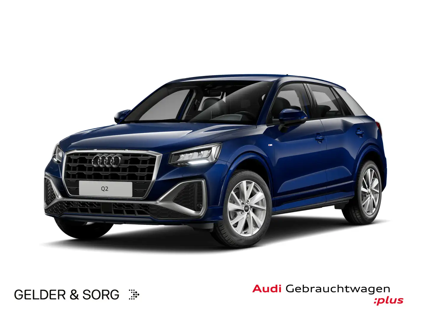 Audi Q2 35 TFSI S line GRA*CarPlay*RFK*SOUND*virtual* Blau - 1