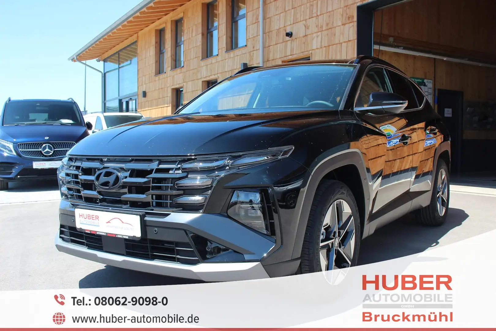 Hyundai TUCSON 1.6 T-GDI DCT MHEV 160PS TREND SCHIEBEDACH/MATR... Schwarz - 1