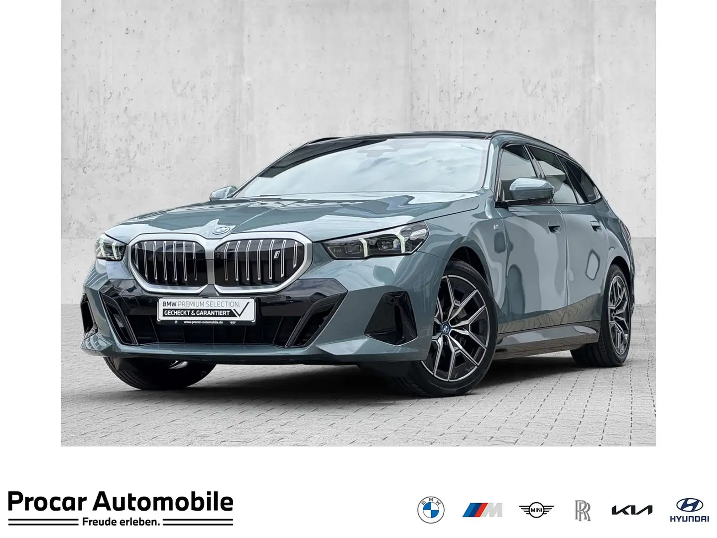 BMW i5 eDrive40 M Sport AdapLED Pano DA+ PA+ HuD Grün - 1