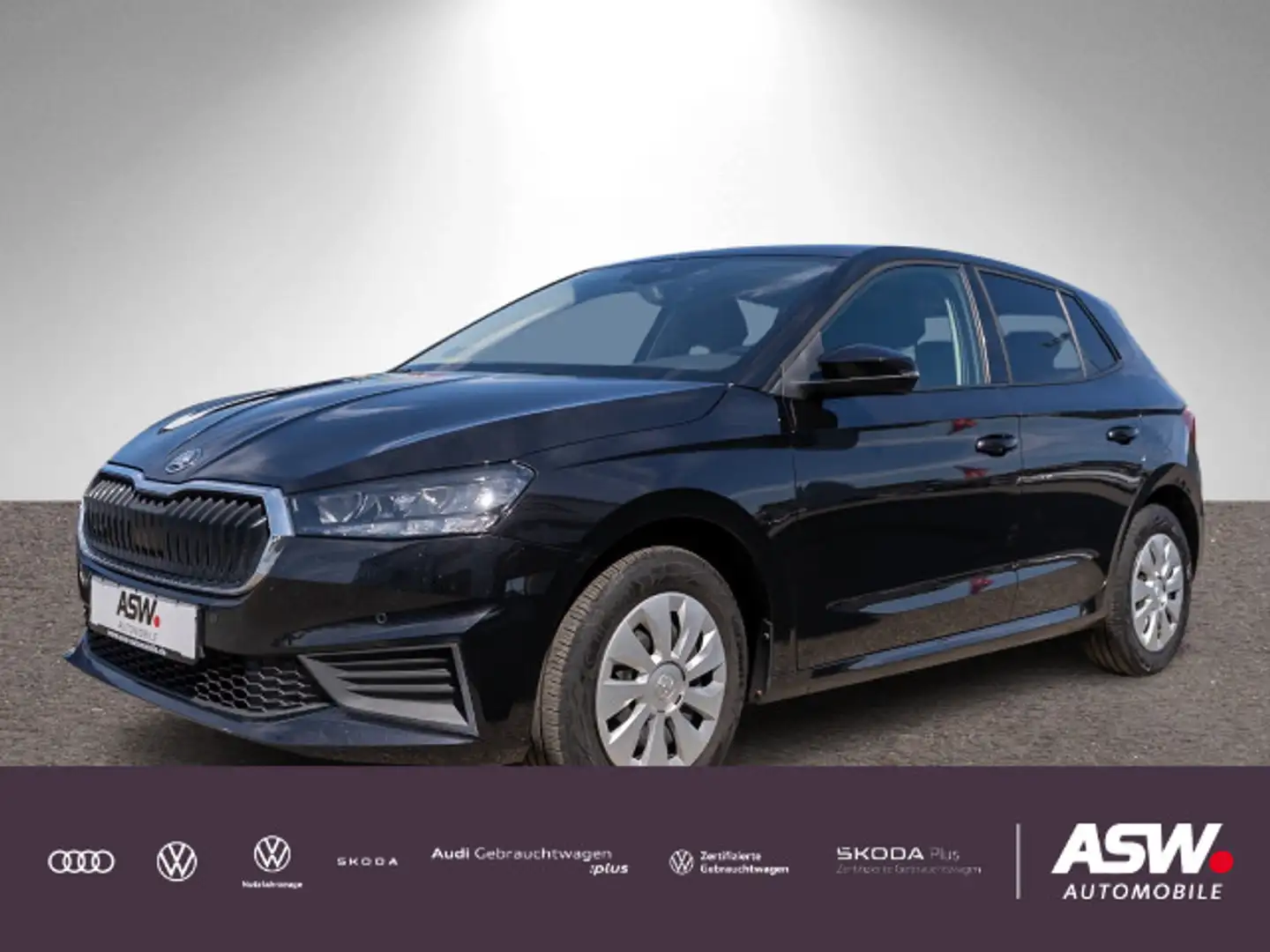 Skoda Fabia Ambition 1,0TSI LED NAVI PDC SHZ SmartLink Schwarz - 1