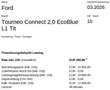 Ford Tourneo Connect 2,0 EcoBlue L1 Titanium Aut. Grau - thumbnail 20