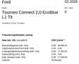 Ford Tourneo Connect 2,0 EcoBlue L1 Titanium Aut. Grau - thumbnail 20