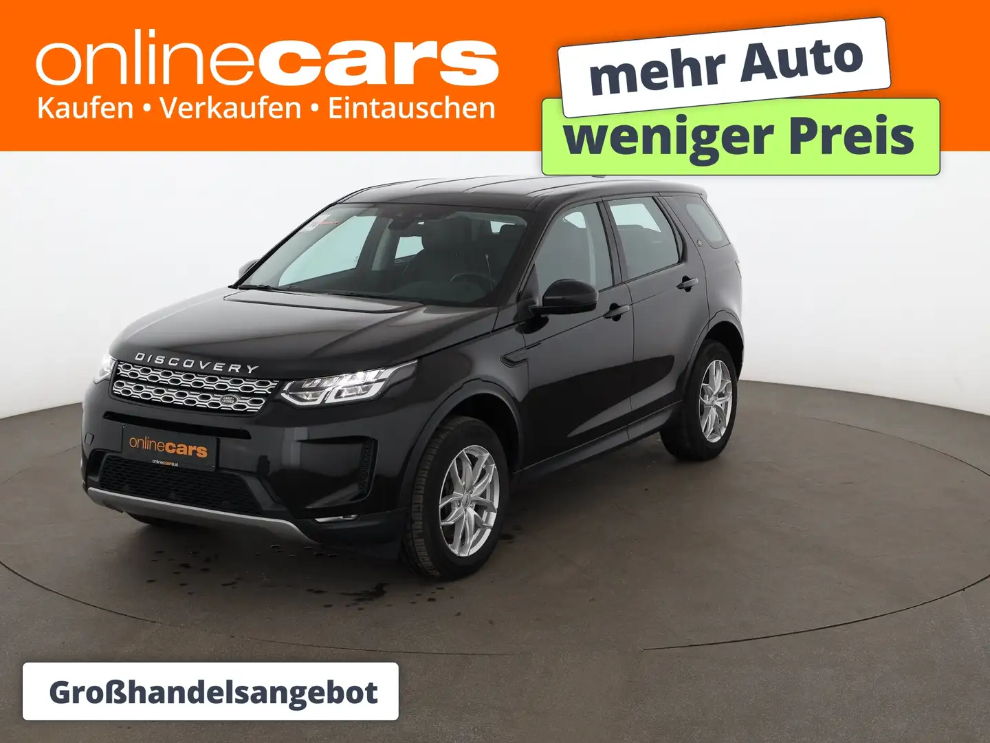 Land Rover Discovery Sport 2.0 TD4 D150 Aut LED AHK LEDER Schwarz - 1